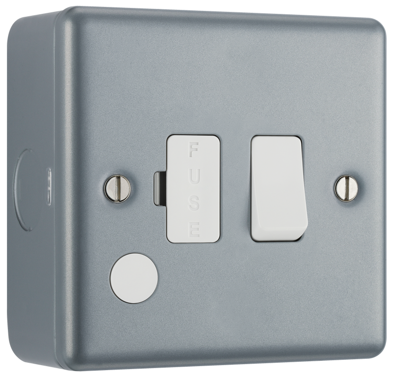BG Electrical Metal Clad - Switched and fused with optional flex outlet