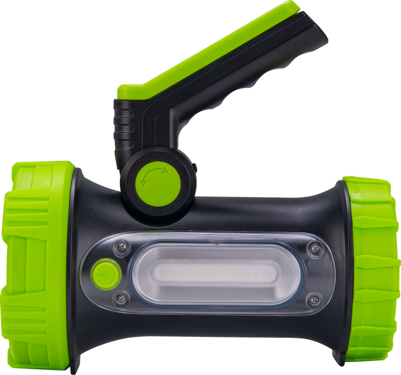 Luceco Rechargable Multi Function Torch - Handheld tilt tripod IP44 Inspection Torch & powerbank 330LM 5W 6500K - USB-C Rechargable