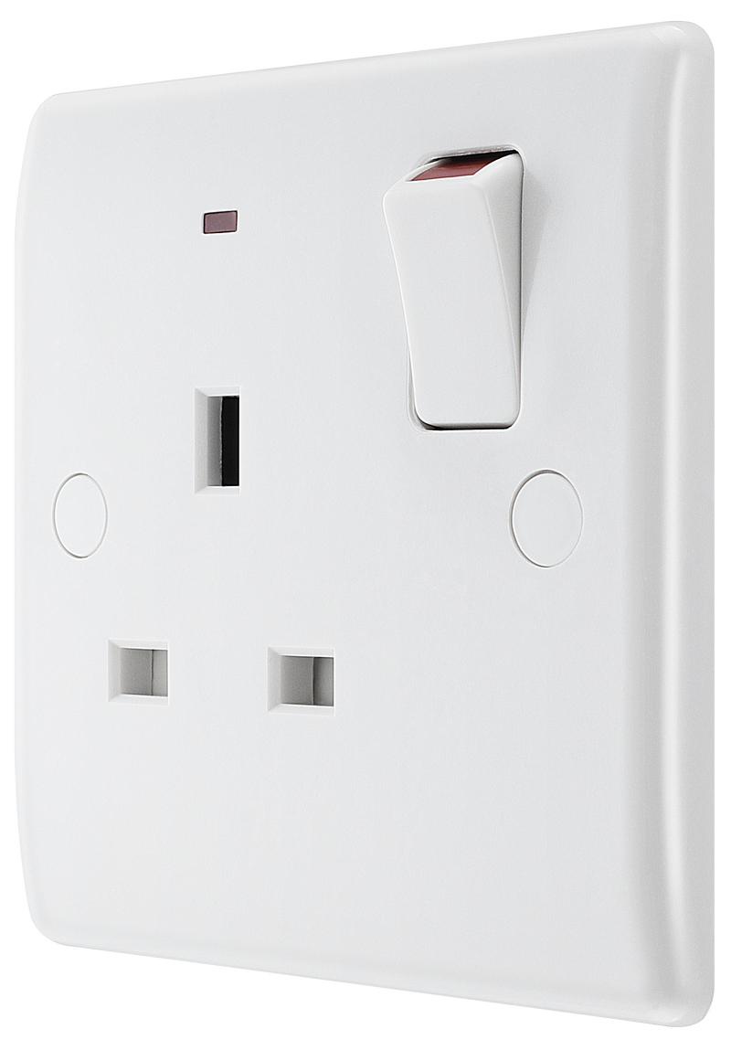 BG Electrical 800 Series - Single, switched, single pole, with indicator
