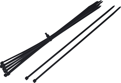 BG Electrical Contractor - Cable Tie, Black, 370mm x 4.8mm, 100pk