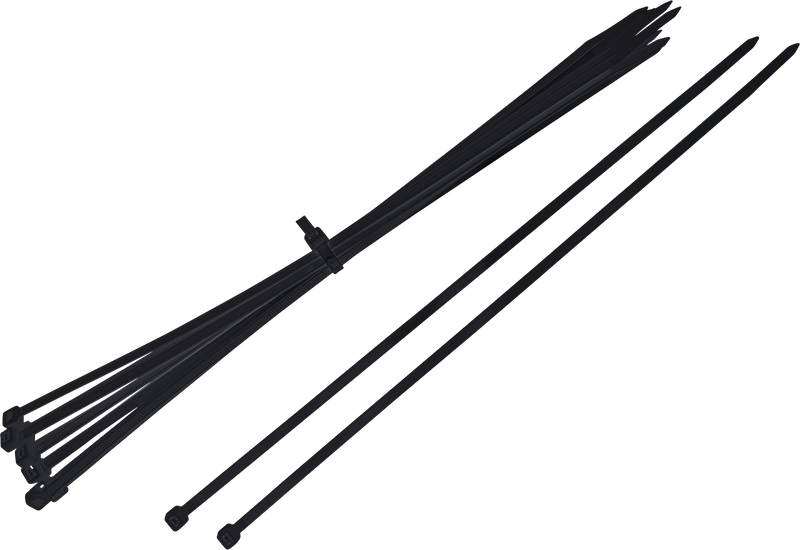 BG Electrical Contractor - Cable Tie, Black, 370mm x 4.8mm, 100pk