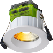 Luceco Ftype MK2 Fire Rated Downlight IP65 White - Regressed x10 Pack