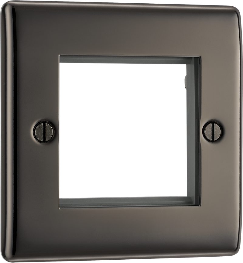 BG Electrical Euro Module - 2 module - square