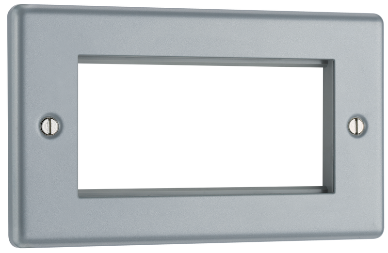 BG Electrical Euro Module - 4 module - rectangular