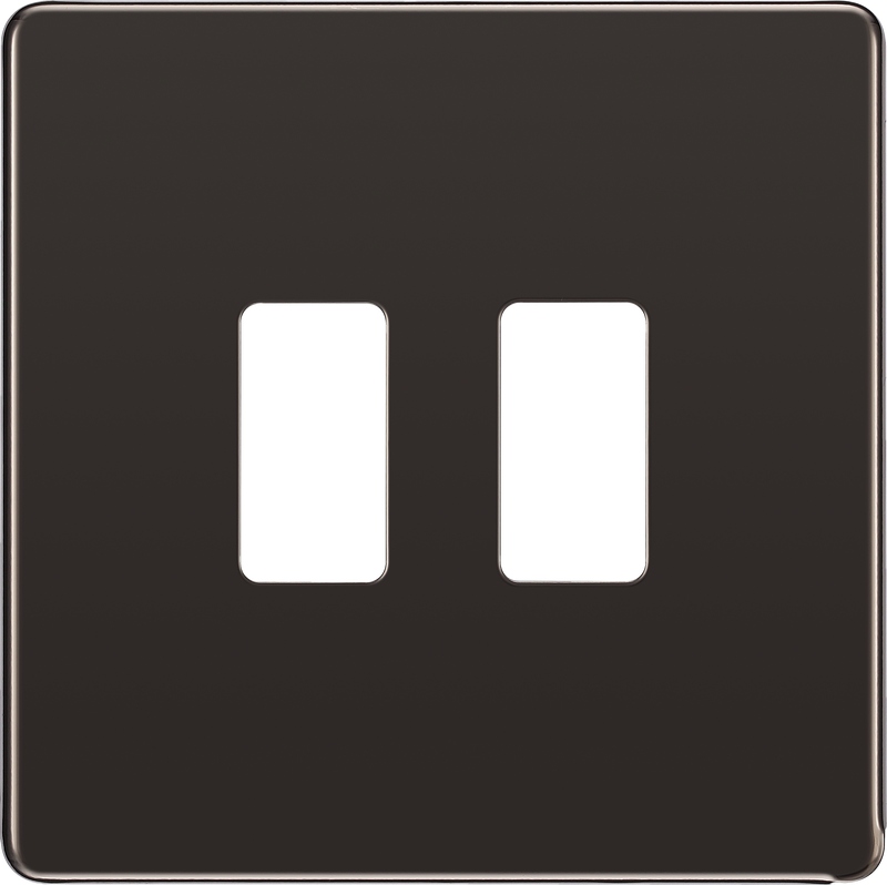 BG Electrical Grid - 2 module, square