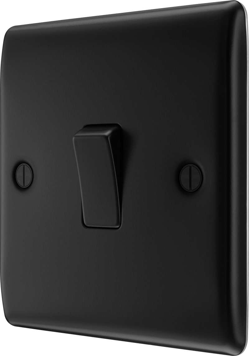BG Electrical Nexus Metal Matt Black - Intermediate switch