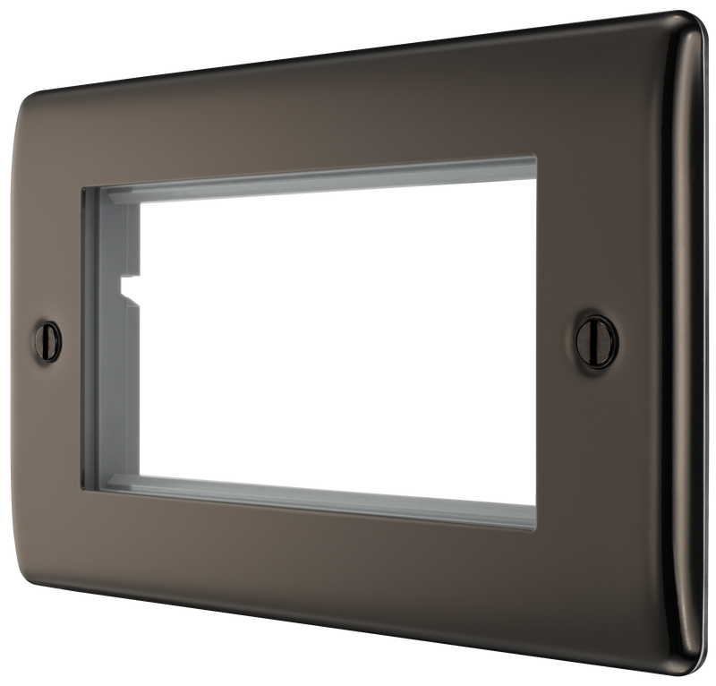 BG Electrical Euro Module - 4 module - rectangular