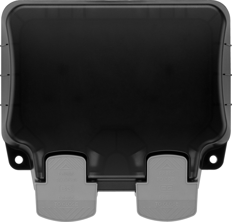 BG Electrical Weatherproof Storm - Double, switched, IP66