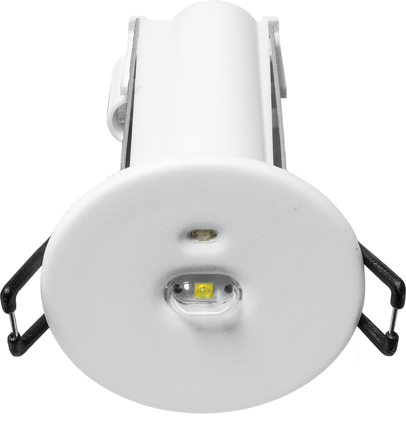 Luceco Standard Recessed - Tempus Extra downlight recessed self-test with open area optic