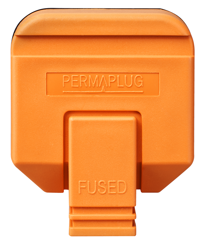 Masterplug Basic - 13A, Orange