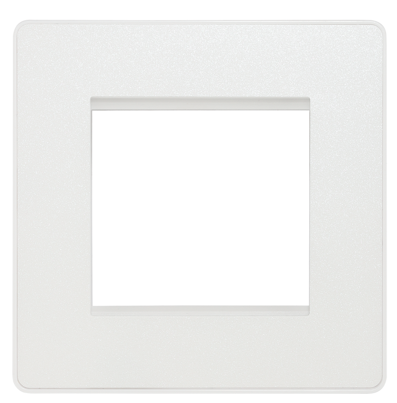 BG Electrical Euro Module - 2 module - square