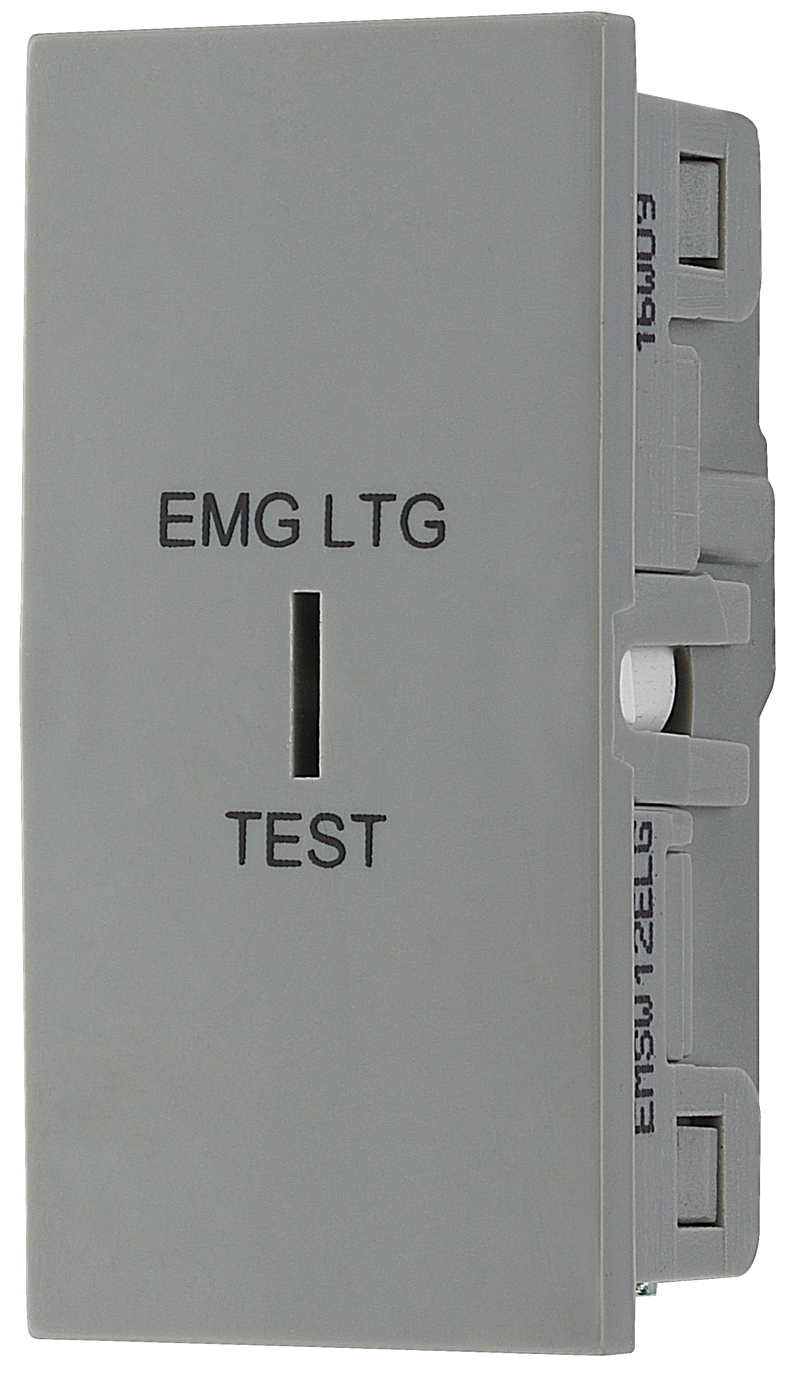 BG Electrical Euro Module - 20 AX 2 way, key switch, emergency lighting
