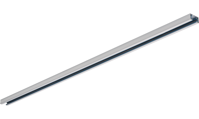 Luceco Single Circuit Track - Single circuit track 1000mm white
