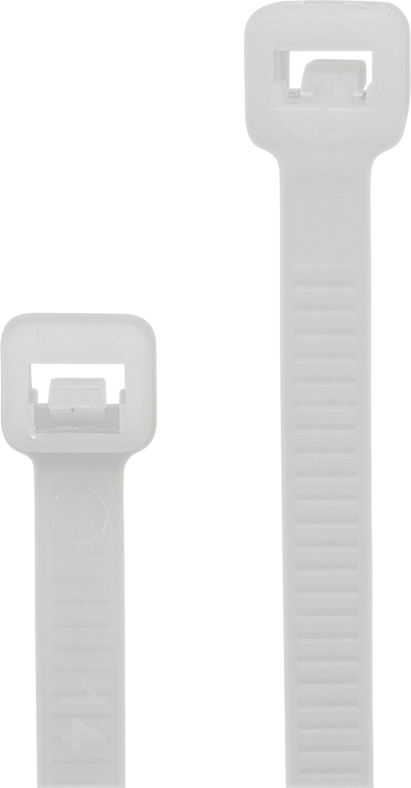 BG Electrical Contractor - Cable Tie, Natural, 370mm x 4.8mm, 100pk