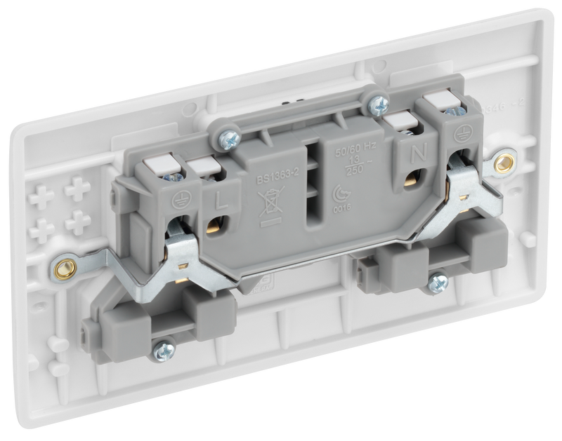 BG Electrical 800 Series - Double, unswitched