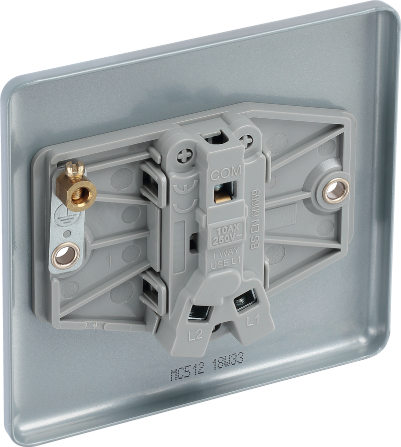 BG Electrical Metal Clad - Single, 2 way switch