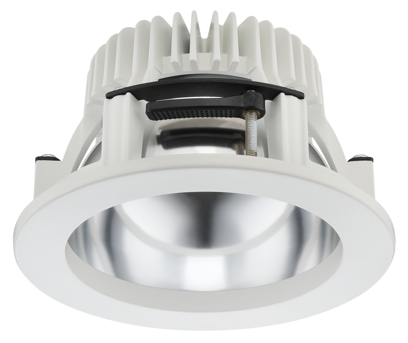 Luceco Platinum Mini - Platinium Mini RAL 9016 D-LIGHT D162MM 1100LM 8W STD GLOSS