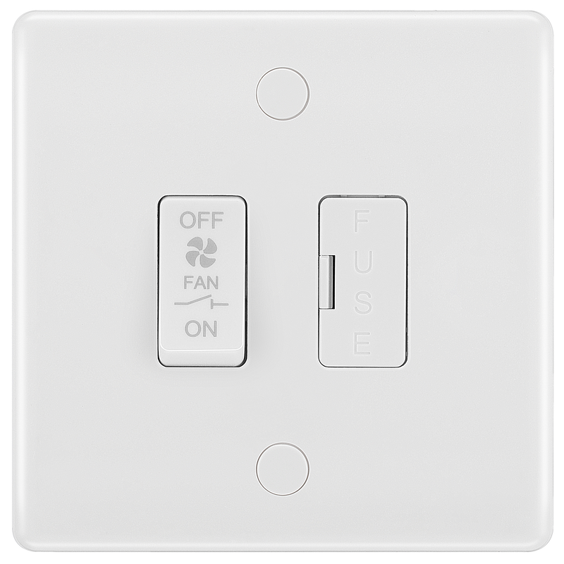 BG Electrical 800 Series - 3 pole fan isolator, fused