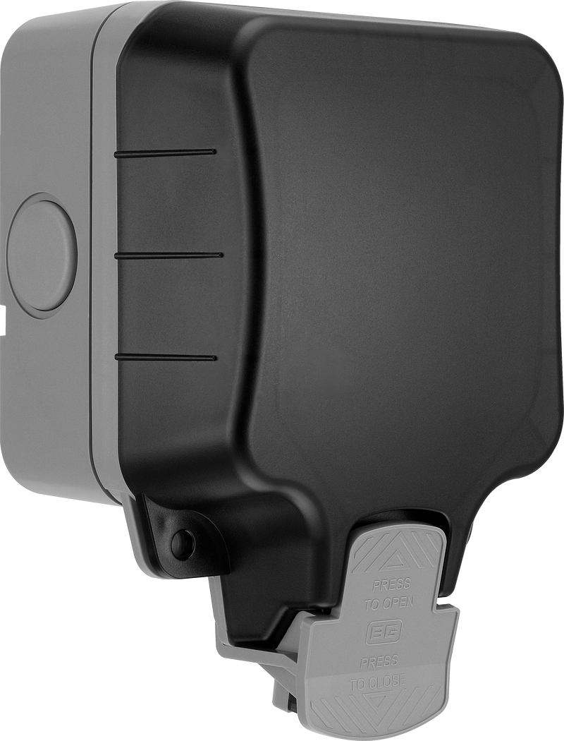 BG Electrical Weatherproof Storm - Single IP66
