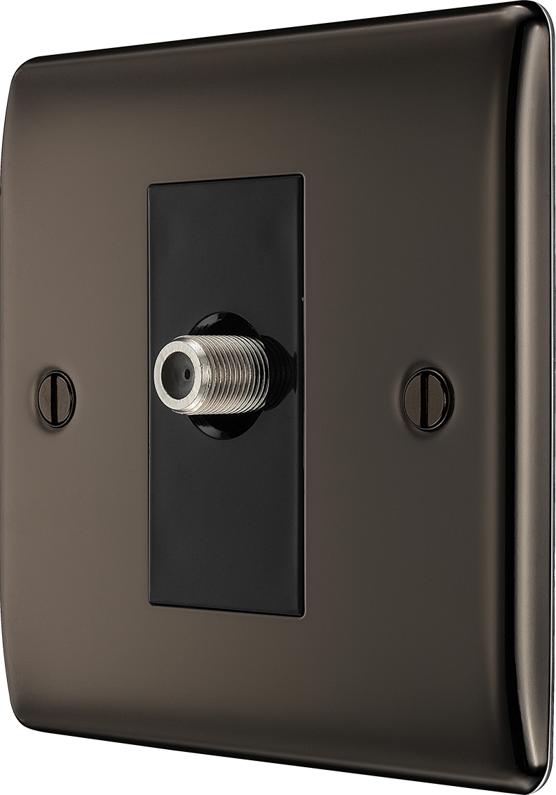 BG Electrical Nexus Metal Black Nickel - Single, satellite