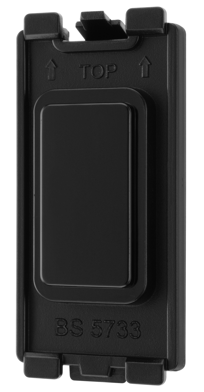 BG Electrical Grid - Blank module (EVOLVE BLACK)