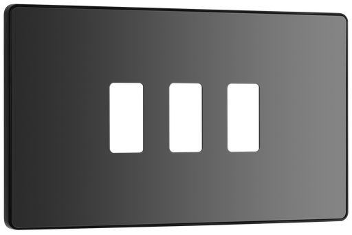 BG Electrical Grid - 3 module, rectangular