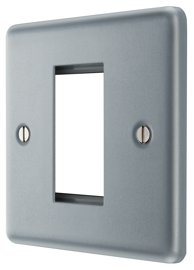BG Electrical Euro Module - 1 module - square