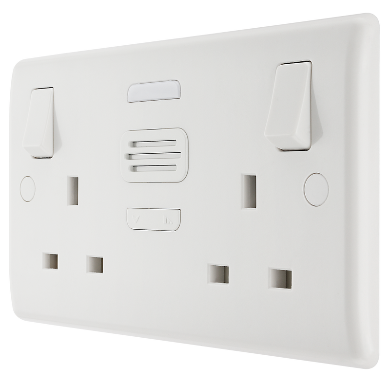 BG Electrical 800 Series - Double, switched, single pole, with door chime