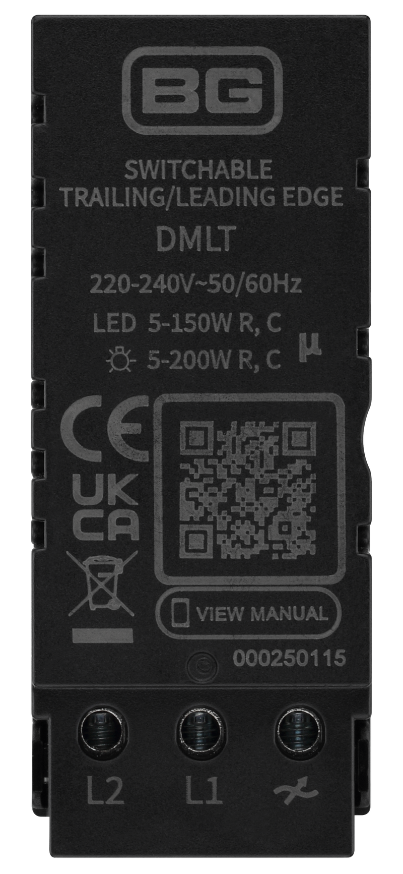 BG Electrical 800 Series - 2 Way Dual Mode Replacement Dimmer Module