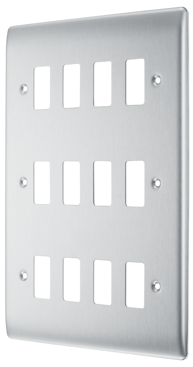 BG Electrical Grid - 12 module, square