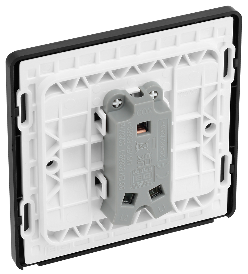 BG Electrical Evolve Polished Copper - Single, 2 way switch, wide rocker