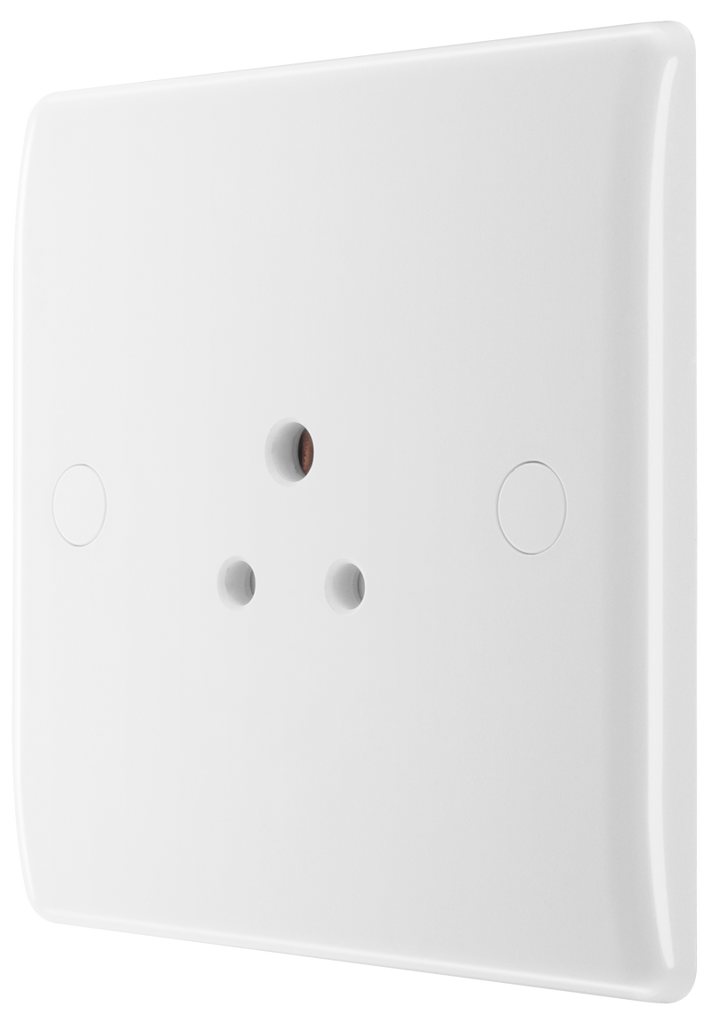 BG Electrical 800 Series - 2A, Single, unswitched, round pin