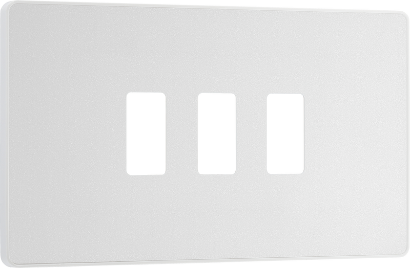 BG Electrical Grid - 3 module, rectangular