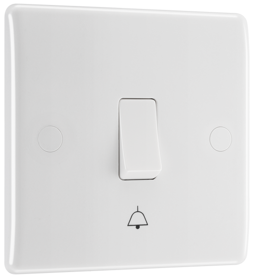 BG Electrical 800 Series - Single, bell push switch