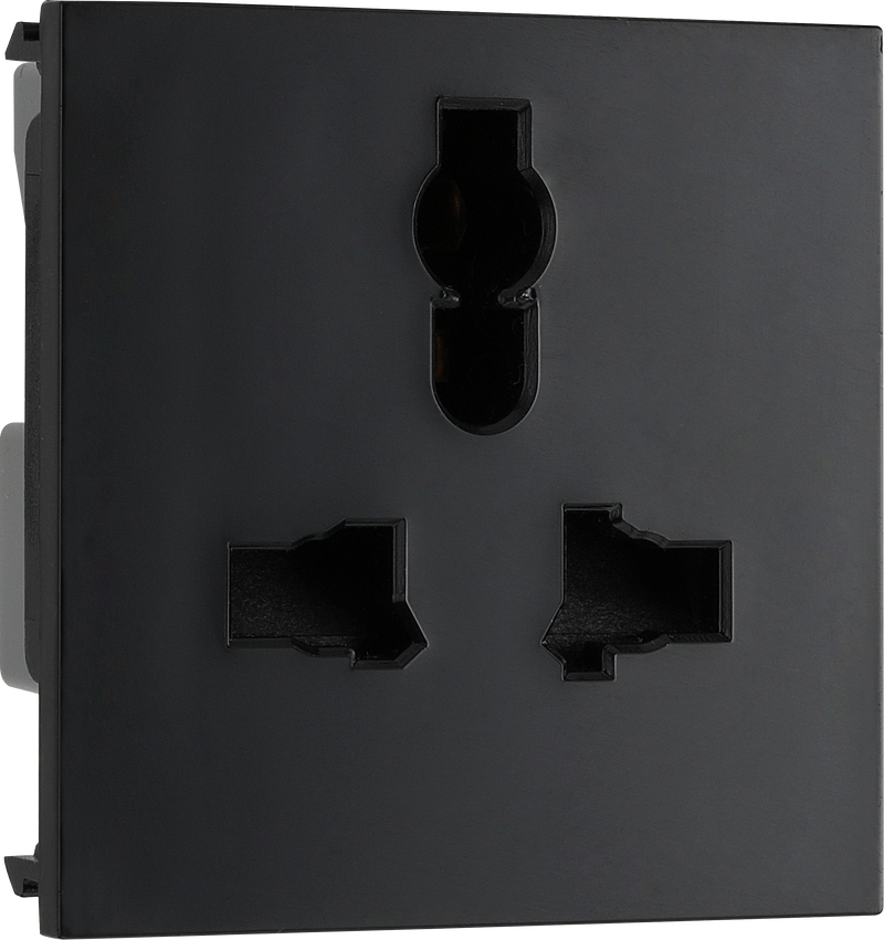 BG Electrical Euro Module - Universal unswitched socket