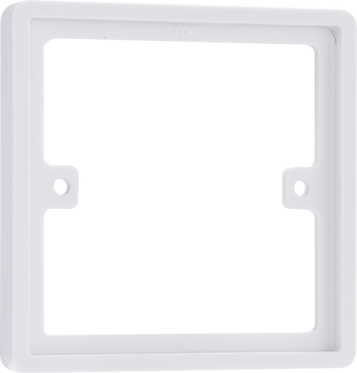 BG Electrical 800 Series - Single, 10mm square spacer