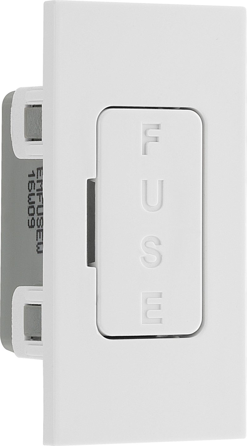 BG Electrical Euro Module - 13A fused module