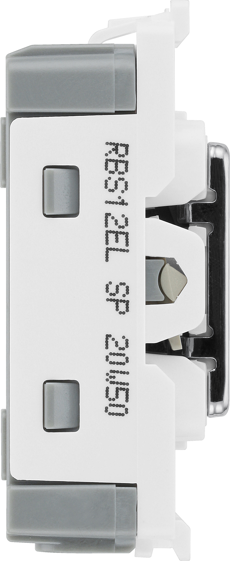 BG Electrical Grid - 2 way, single pole, printed EMG LTG TEST