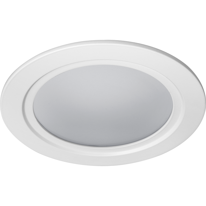 Luceco Platinum - Platinum White IP65 Bezel Frosted