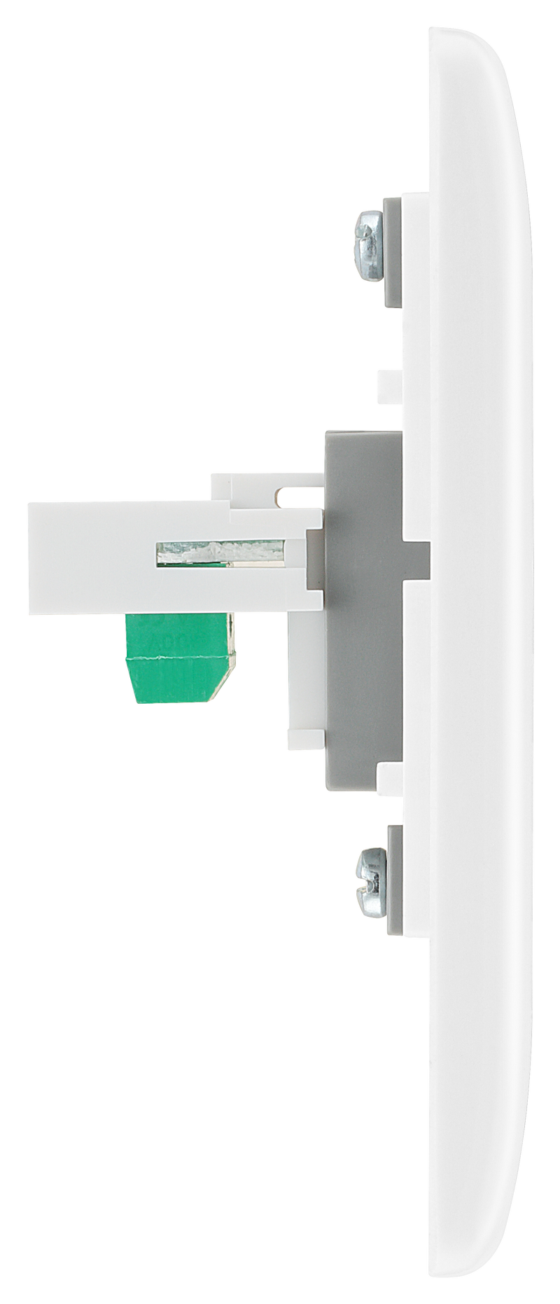 BG Electrical 800 Series - Single, RJ11 telephone socket (screw)