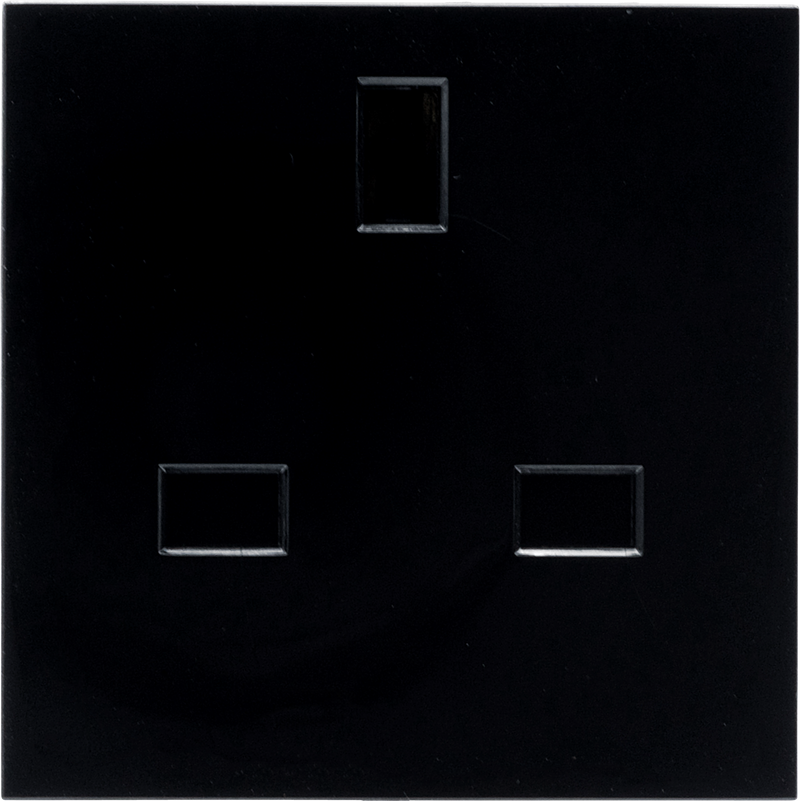 BG Electrical Euro Module - 13A (UK) unswitched socket