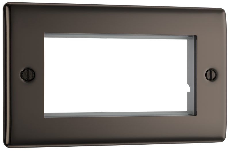 BG Electrical Euro Module - 4 module - rectangular