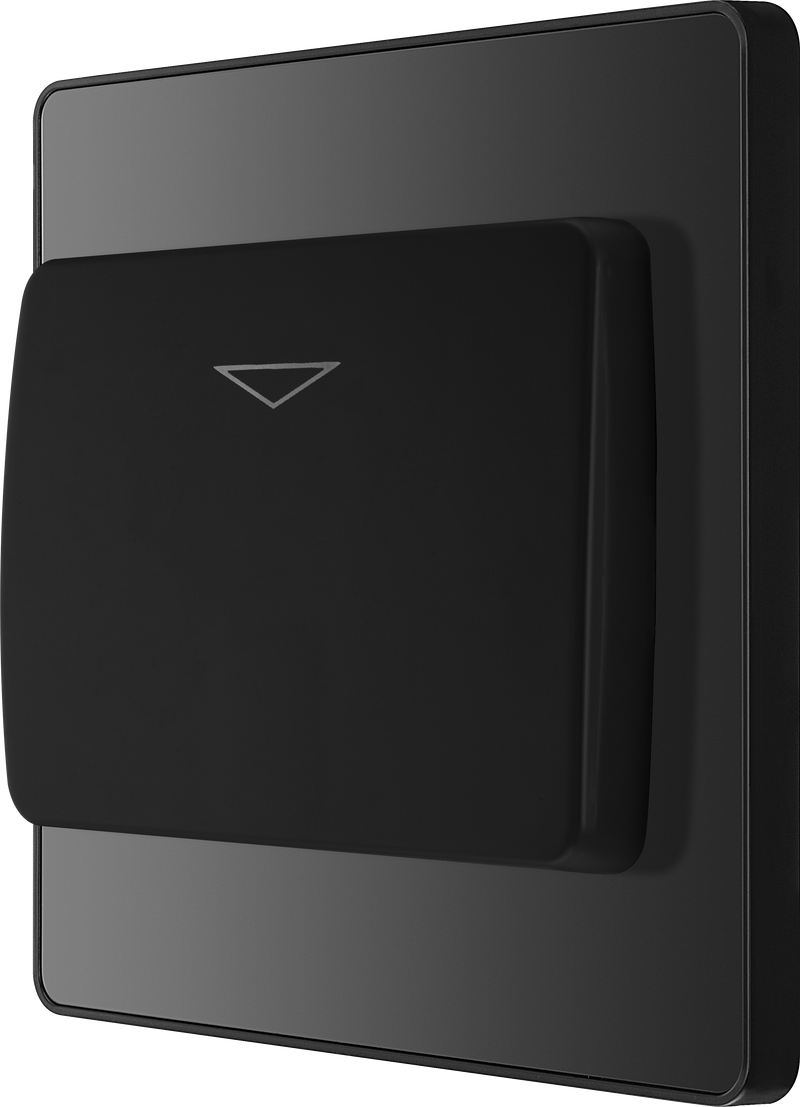 BG Electrical Evolve Black Chrome - Hotel key card switch
