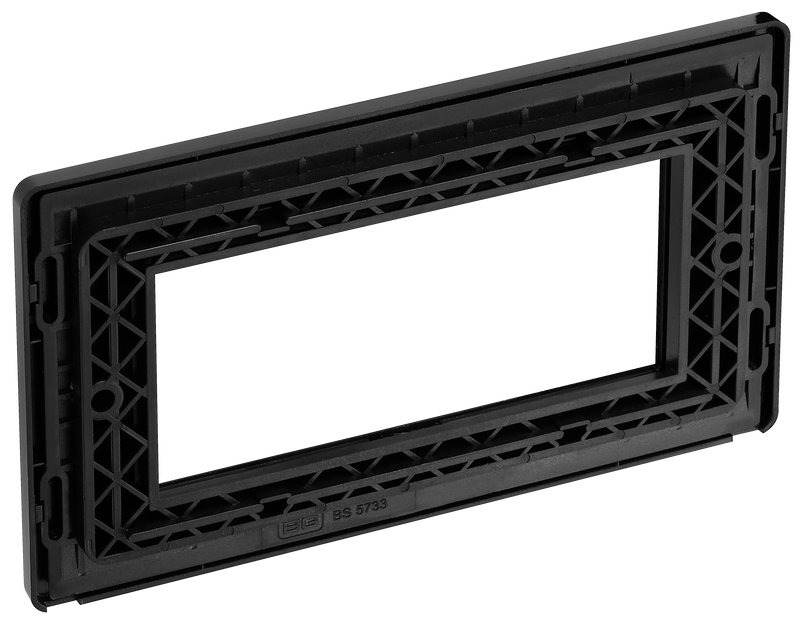 BG Electrical Euro Module - 4 module - rectangular