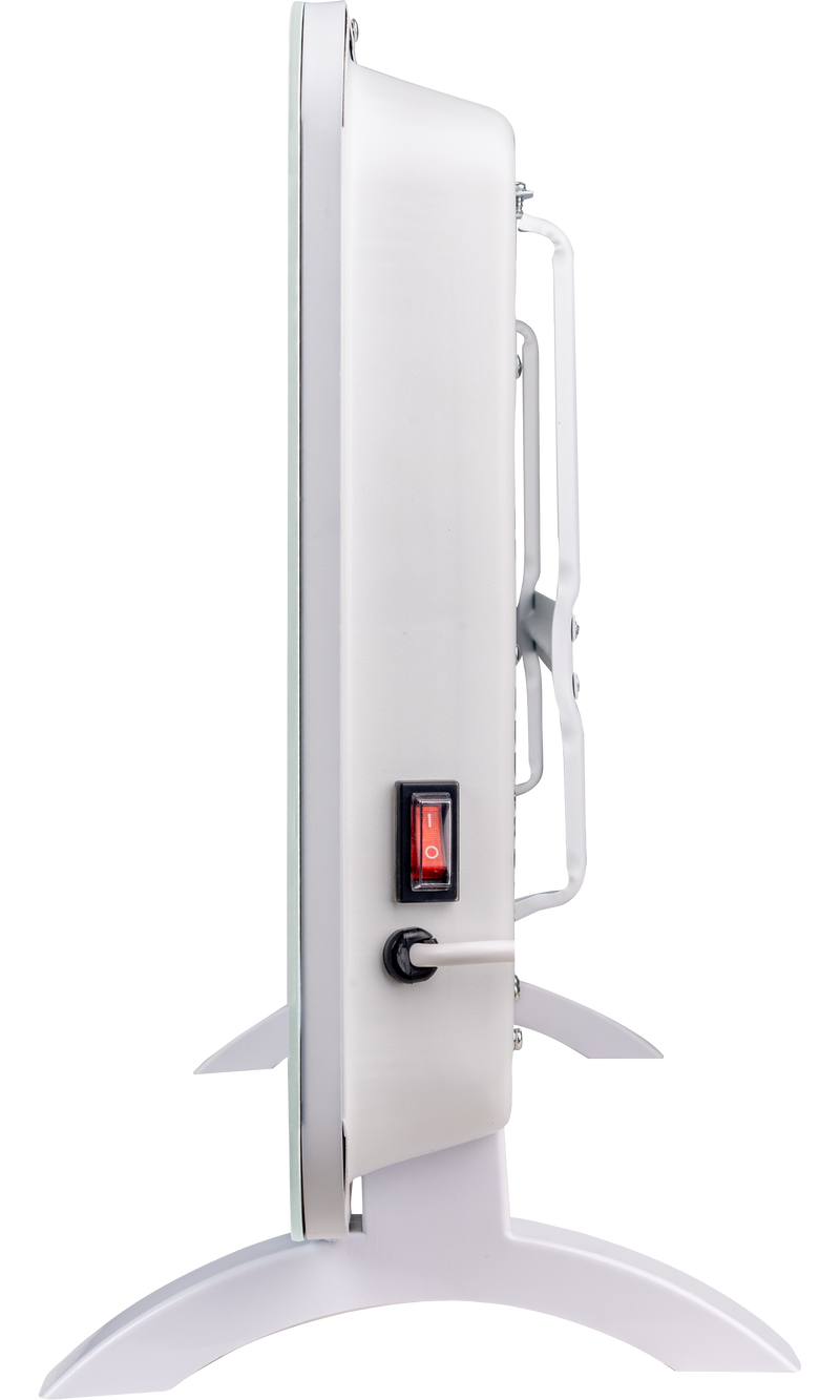 Masterplug Smart Energy - SmartEnergy Auraline. Glass Panel Heater, 2000W, Arctic White