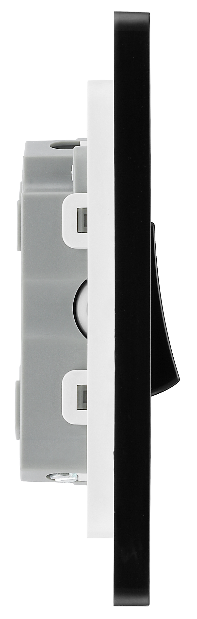 BG Electrical Evolve Satin Brass - Triple, 2 way switch
