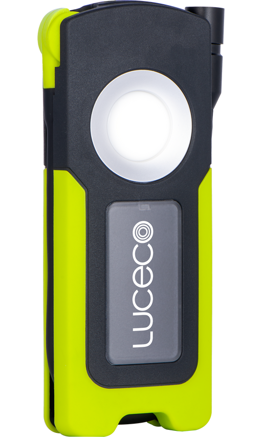 Luceco Hose Torch - Inspection Pipe LED Torch with Flexible Hose, USB-C Rechargeable, Full Rotation, 4 Lighting Modes, Worklights, IP54, 10W, 1000lm, 6500K