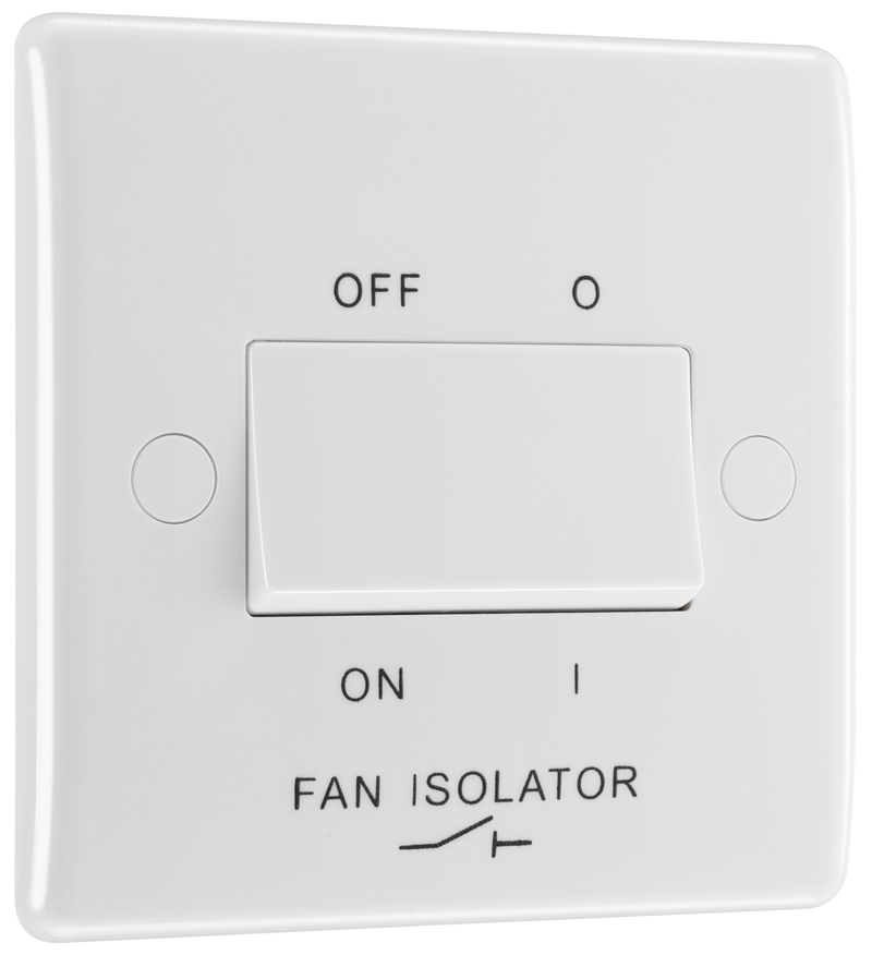 BG Electrical 800 Series - Triple pole fan isolator