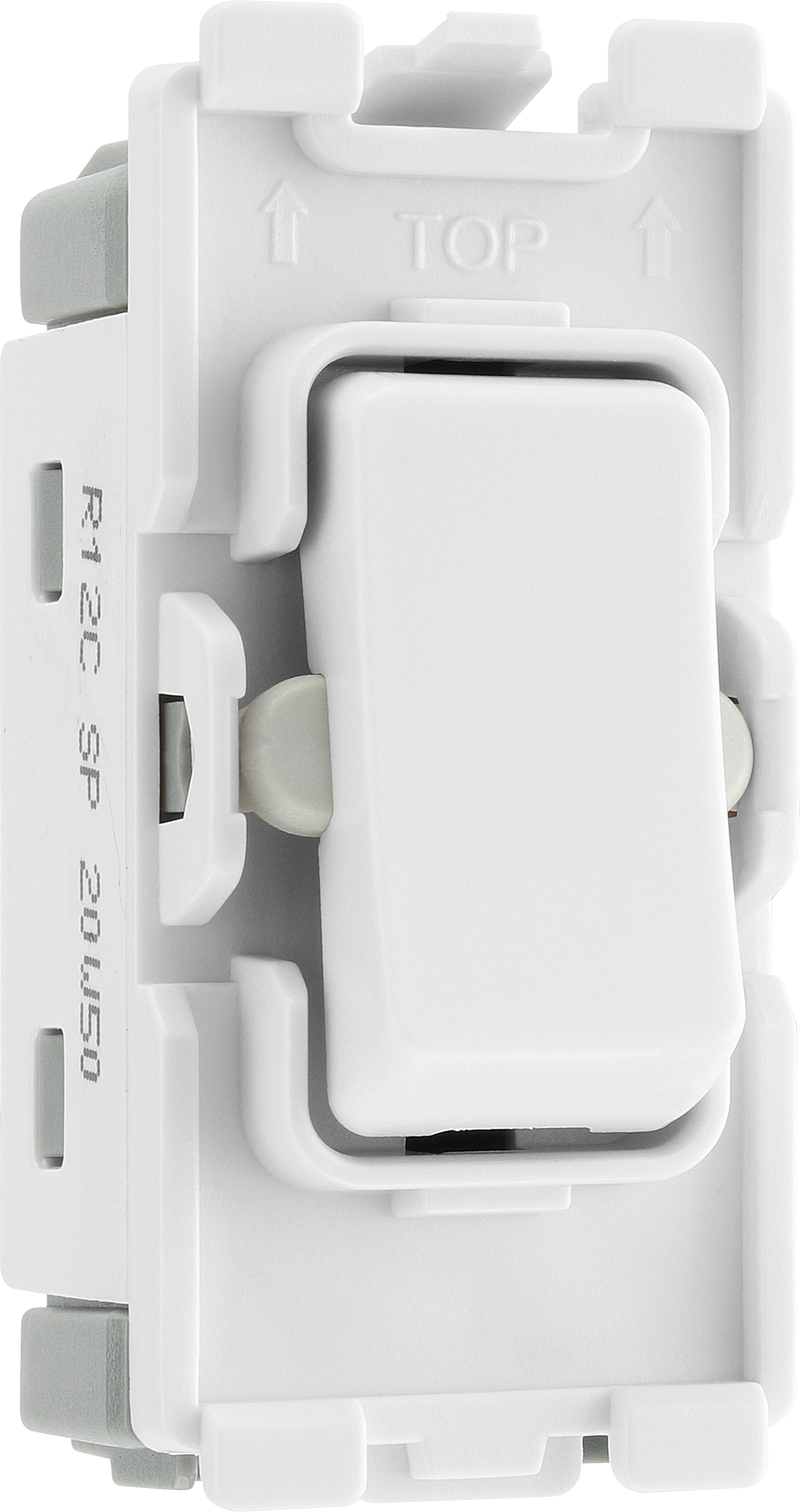 BG Electrical Grid - 2 way, single pole, centre off