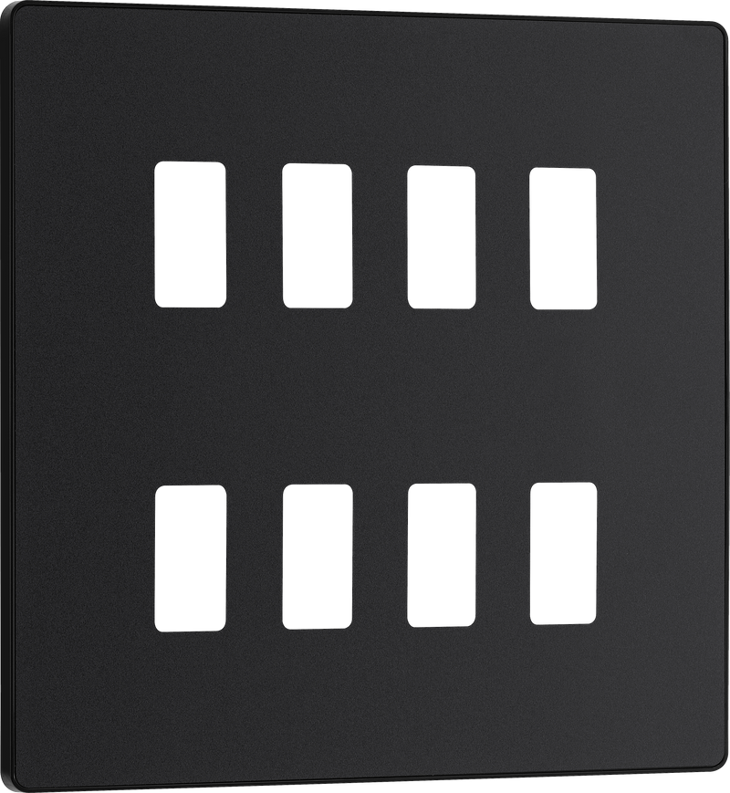 BG Electrical Grid - 8 module, square